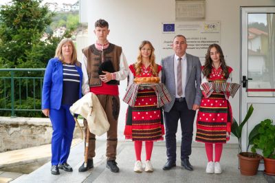 Откриване на STEM кабинет в СУ "Христо Ботев" с. Баните 1